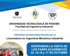 Proceso de Reacreditación de la Licenciatura en Ingeniería Mecánica Industrial